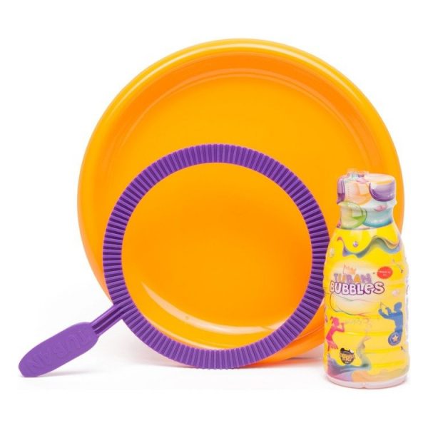 TUBAN - Soap Bubble Set in Net + 250ml Solution, Plate & Ring