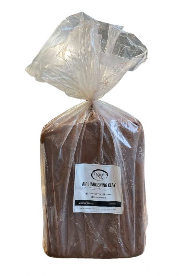 Potters Pick - Air Hardening Terracotta Clay 12.5kg (Non-Fibred)